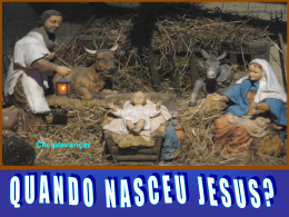 Quando nasceu Jesus