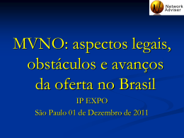 aspectos legais, obstáculos e avanços da oferta no Brasil