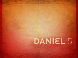 Daniel Capitulo 5