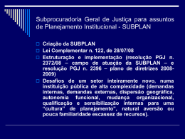 Slide 1 - Ministério Público do Paraná