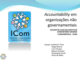 Accountability em ONGs