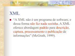 Conceitos de XML