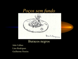 Poços sem Fundo – Buracos Negros (Astro Cosmos 2004)