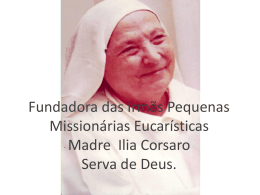 Amor - Associação das Pequenas Missionárias Eucarísticas Brasil