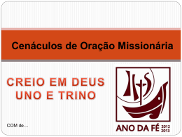 COMUnoTrinoJulho2013 - Missionários Combonianos