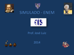 Resolução do - Professor José Luiz