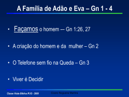 A Família de Adão - Genesis 2-4