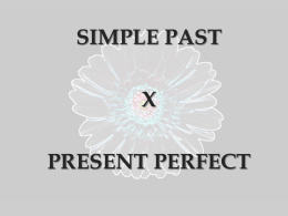 simple past a