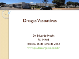Drogas vasoativas (com link neonatal)