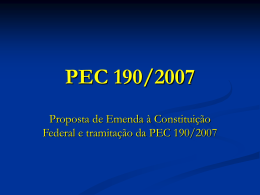 PEC 190/2007