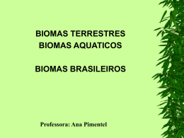 BIOMAS BRASILEIROS - Universidade Castelo Branco