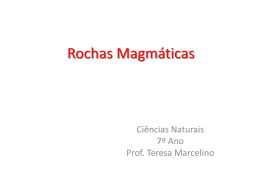 Rochas Magmáticas
