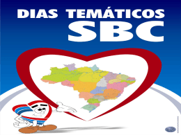 DIAS TEMÁTICOS - Sociedade Brasileira de Cardiologia