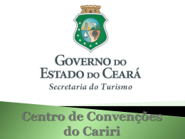 Centro de Convenções do Cariri Apresentação
