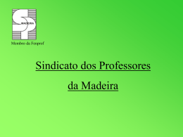 Outras Propostas - Sindicato dos Professores da Madeira