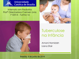 Tuberculose na infância - Paulo Roberto Margotto
