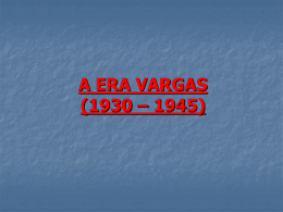 A ERA VARGAS CAP. 50