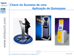 Dicas - Elo Touch Solutions