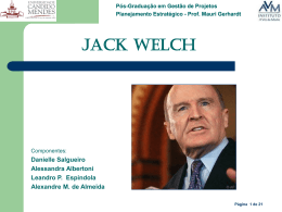 Jack Welch - MGerhardt Consultorias