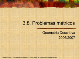 6_Problemas metricos - Universidade de Coimbra