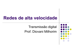 Redes de alta velocidade - professordiovani.com.br