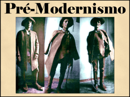pre modernismo