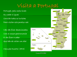 Quais as potencialidades do turismo em Portugal?