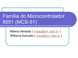 Família do Microcontrolador 8051