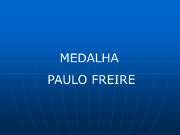 Medalha Paulo Freire