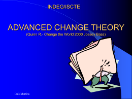 advanced change theory