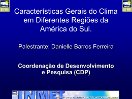 Danielle_Caracteristicas Gerais do Clima AS