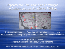 Community Mapping in Consortia Building