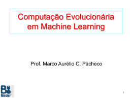 Computação Evolucionária em Machine Learning