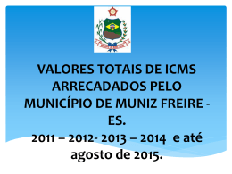 Art. 2º - Prefeitura Municipal de Muniz Freire