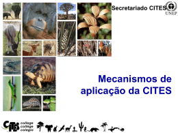 Mecanismos de aplicação da CITES