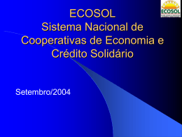 Sistema Nacional de Cooperativas de Economia e