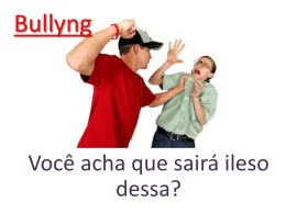 Bullyng - prof-nair