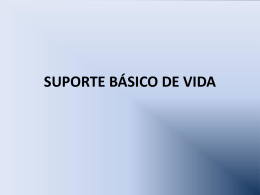 SUPORTE BSICO DE VIDA