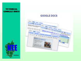 tutorial google docs