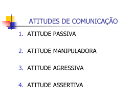 Comunicacao - atitudes