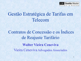 Gestão Estratégica de Tarifas em Telecom