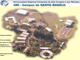 Habilitação em Comércio Exterior – URI Campus de Santo Ângelo
