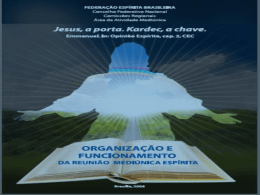 Slide 1 - Federação Espírita Brasileira