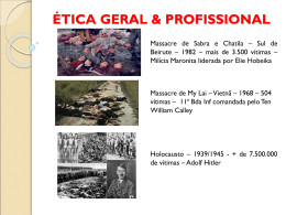 ÉTICA GERAL & PROFISSIONAL