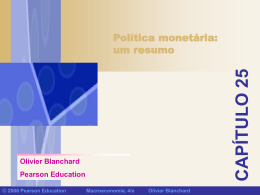 Política monetária - Continental Economics Institute