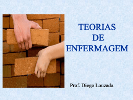 TEORIAS DE ENFERMAGEM