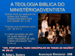 A TEOLOGIA BIBLICA DO - Bem vindo a www.neemias.info