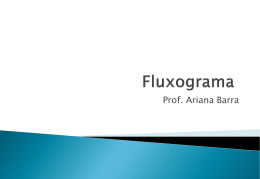 Técnica de Elaboração de Fluxograma