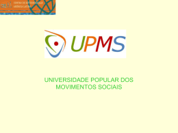 Português - Universidade Popular dos Movimentos Sociais
