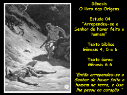 Gênesis 4.1-7 – Os filhos de Adão e Eva